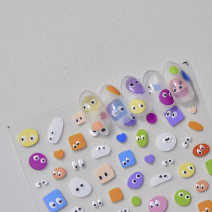 Cartoon Nail Art Stickers (various designs)