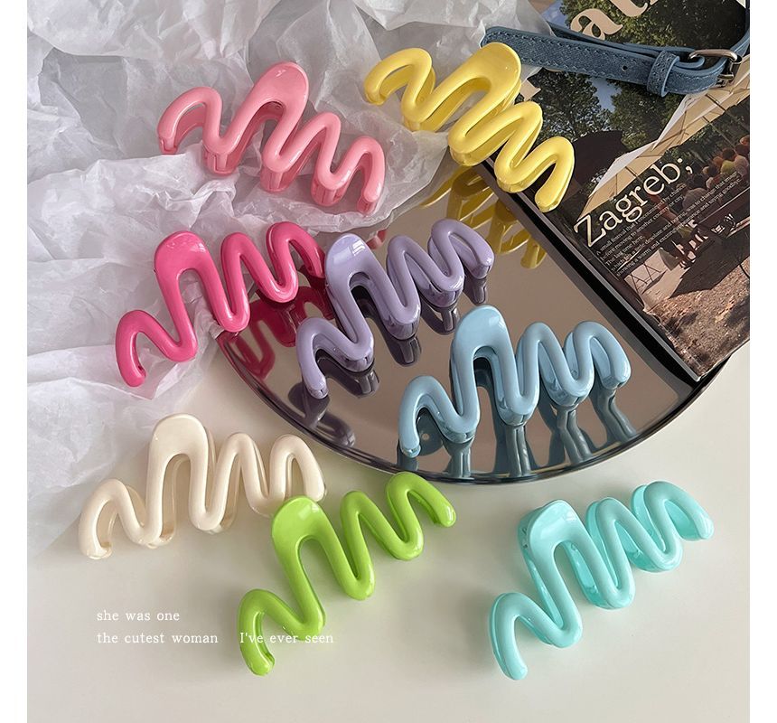 Curve Acrylic Hair Clamp