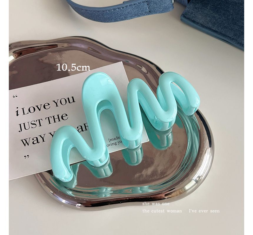 Curve Acrylic Hair Clamp