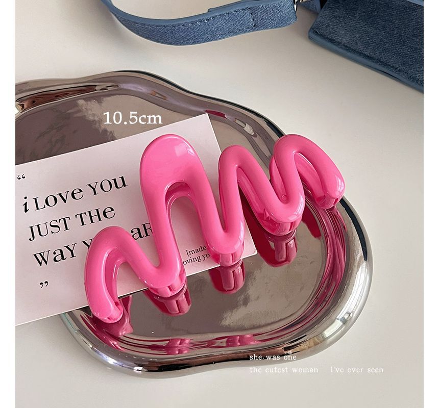 Curve Acrylic Hair Clamp