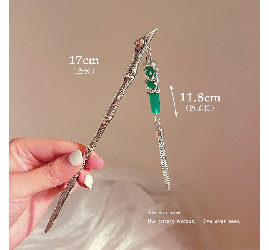 Floral Acrylic Alloy Hair Stick