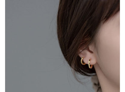 Metal Hoop Earring
