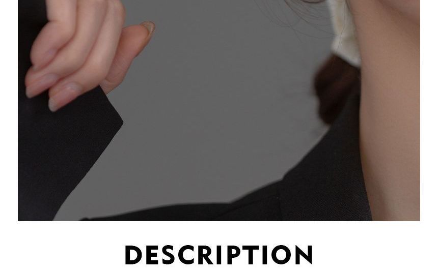 Rhinestone Hoop Earring