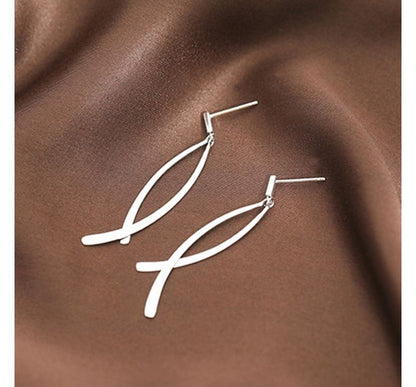 Cross Dangle Earring