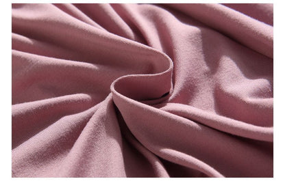 Elastic Waist Contrast Trim Sweat Shorts