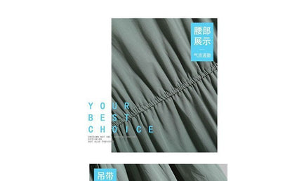 Short-Sleeve Crew Neck Mock Two-Piece Tiered Midi A-Line Dress