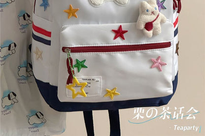 Star Applique Backpack / Charm / Set