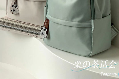 Plain Backpack / Charm / Set