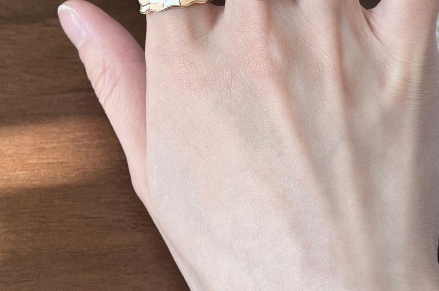 Patterned Open Ring