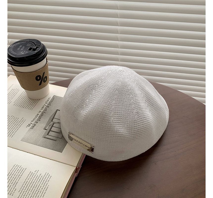 Plain Woven Beret