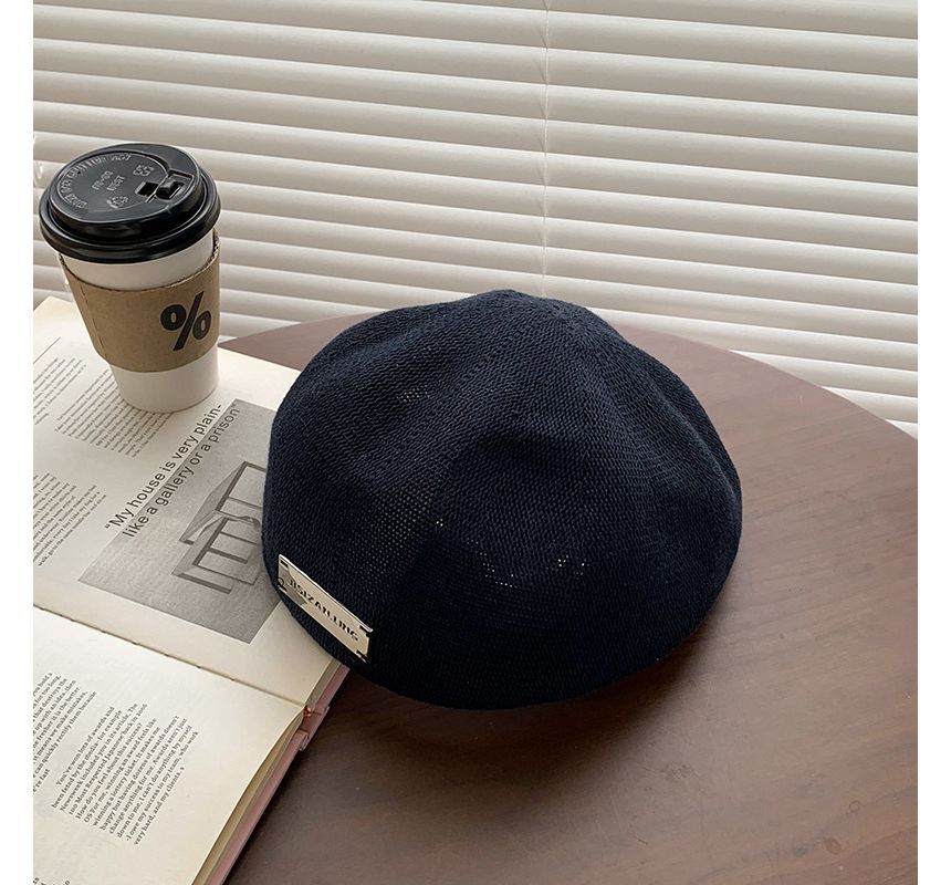 Plain Woven Beret