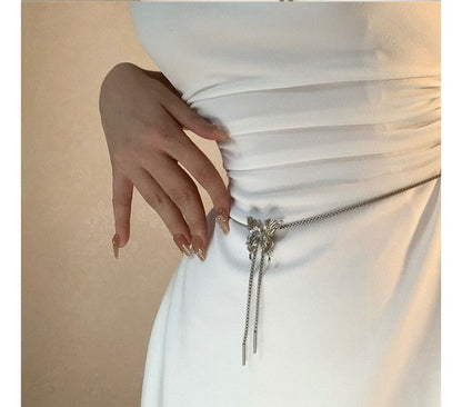 Necklace Butterfly Lariat