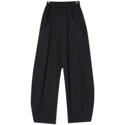 Low Rise Loose-Fit Wide-Leg Sweatpants