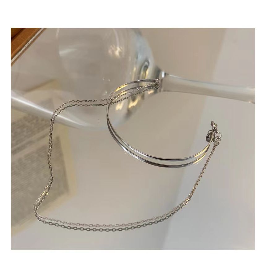 Layered Chain Bangle