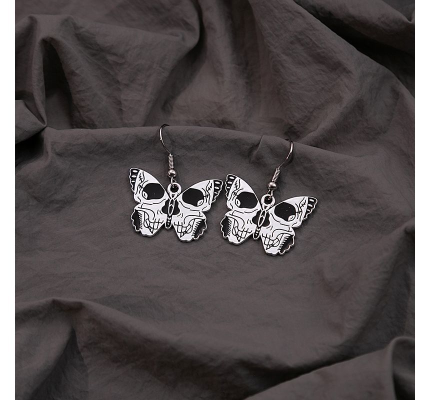 Halloween Butterfly Drop Earring