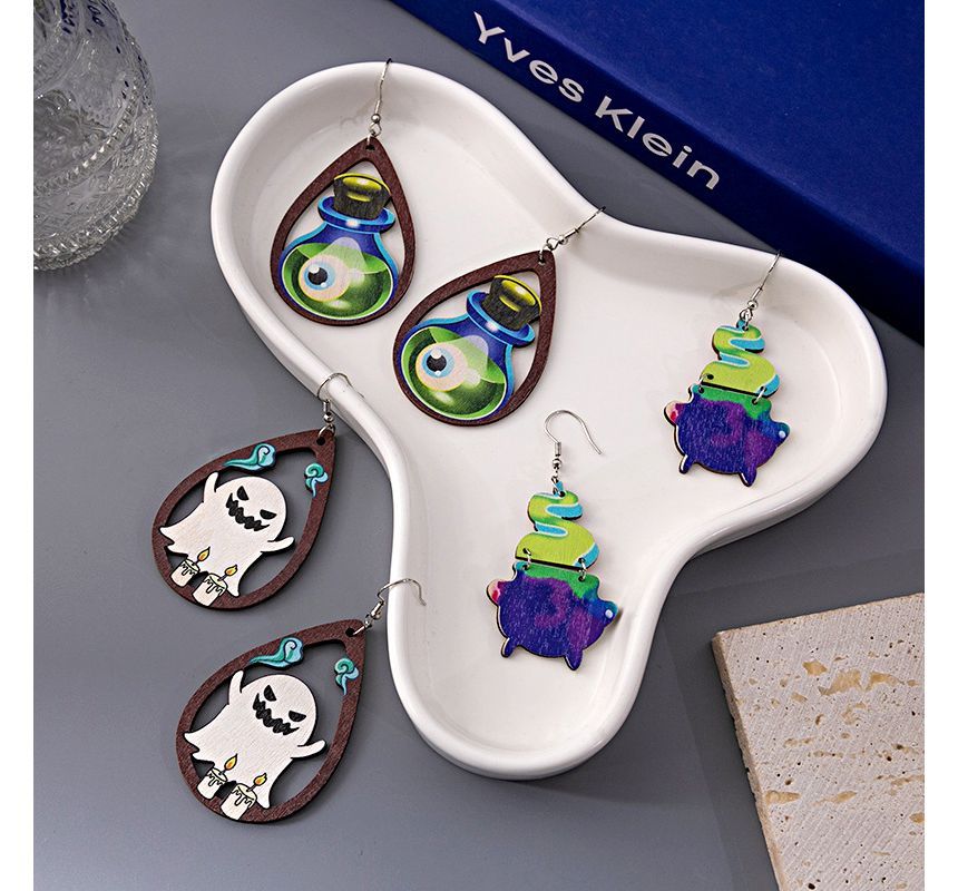 Halloween Cartoon Drop Earring (Various Designs)