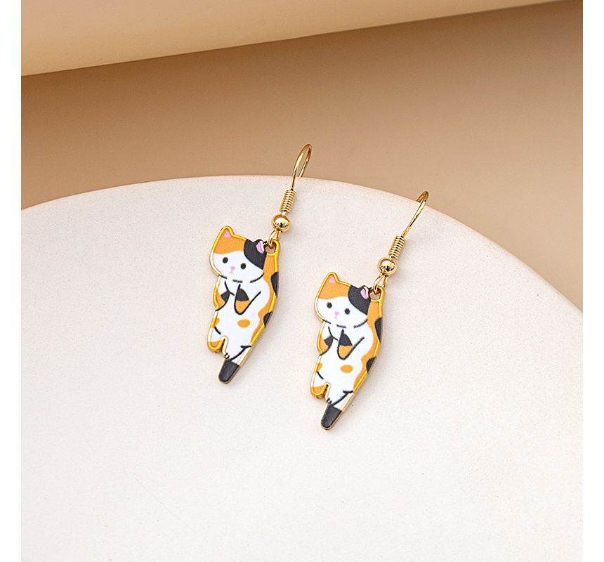 Cat Drop Earring