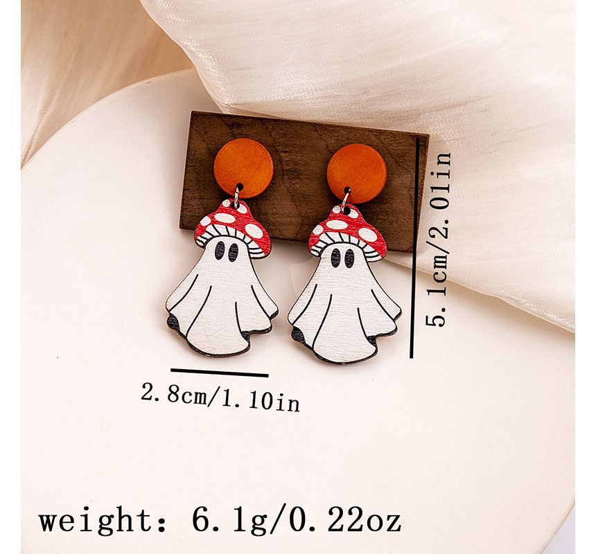 Halloween Cartoon Drop Earring (Various Designs)