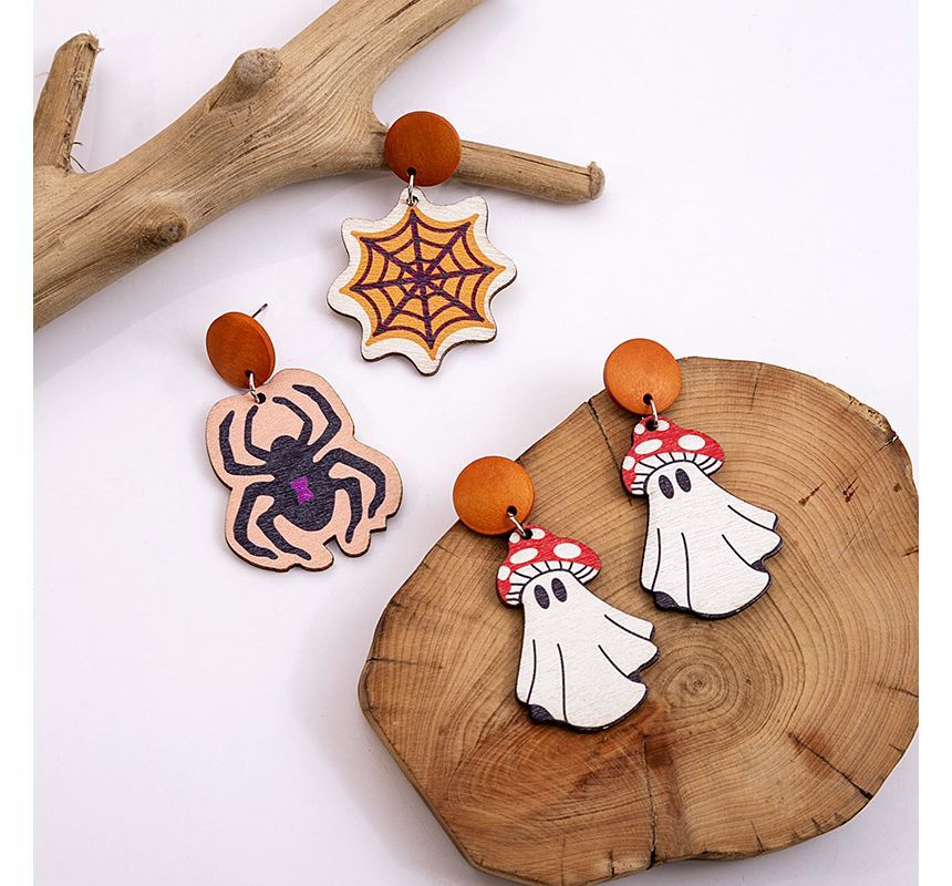 Halloween Cartoon Drop Earring (Various Designs)