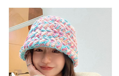 Melange Knit Bucket Hat