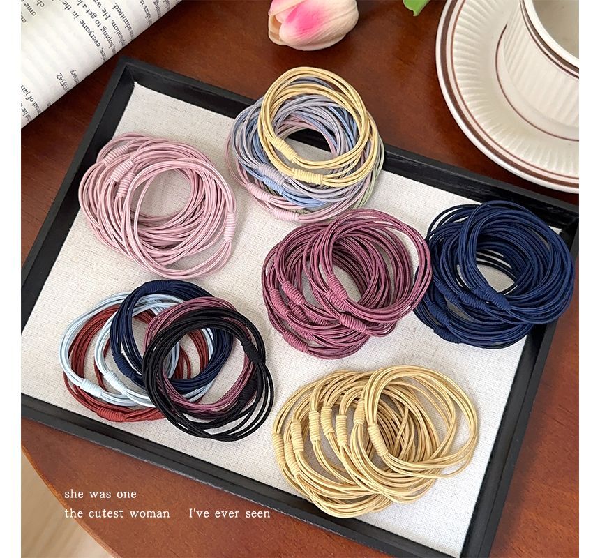 Color Hair Tie / Set