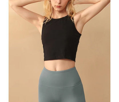 Plain Crop Tank Top