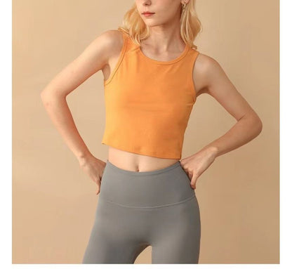 Plain Crop Tank Top