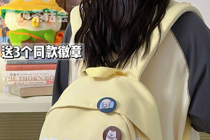 Lettering Backpack / Bag Charm / Set