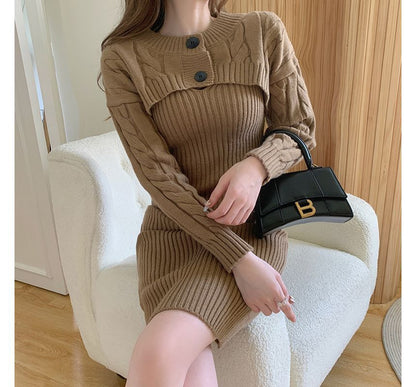 Cardigan Plain Cropped