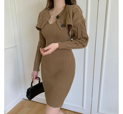 Cardigan Plain Cropped