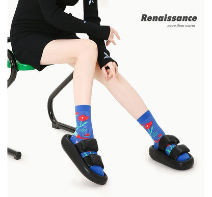 Set of 3 Pairs: Print Socks