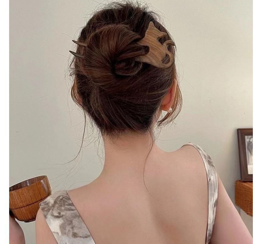 Stick Cat Designs) Hair Wooden (Various