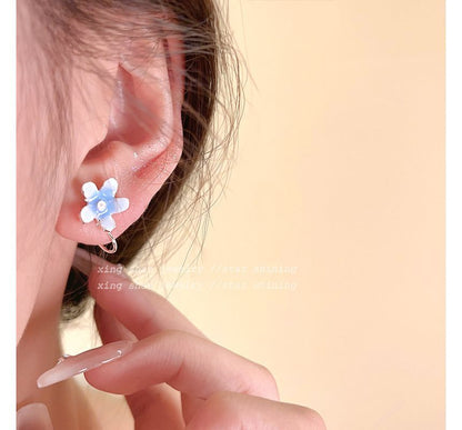 Alloy Set Designs) Floral Earring (Various 4: of