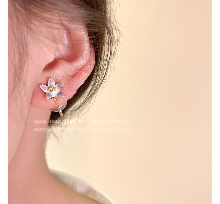 Alloy Set Designs) Floral Earring (Various 4: of