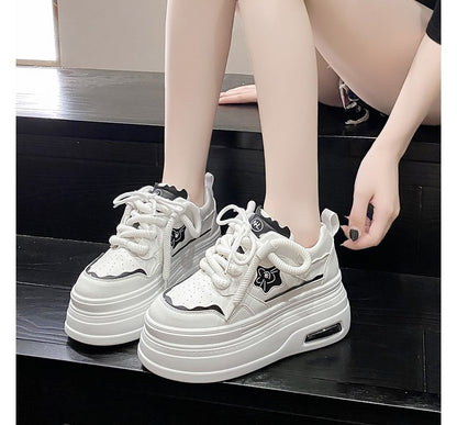Floral Accent Platform Sneakers