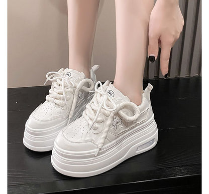 Floral Accent Platform Sneakers