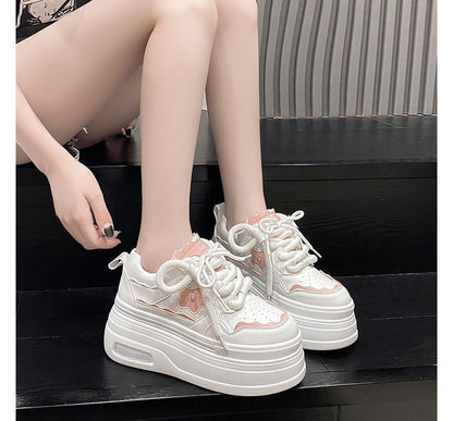 Floral Accent Platform Sneakers