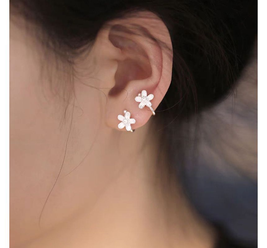 Floral Ear Cuff