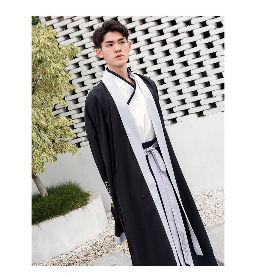 Cloud Embroidered Hanfu Costume Set