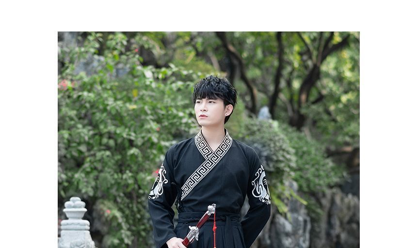 Embroidered Hanfu Costume Set