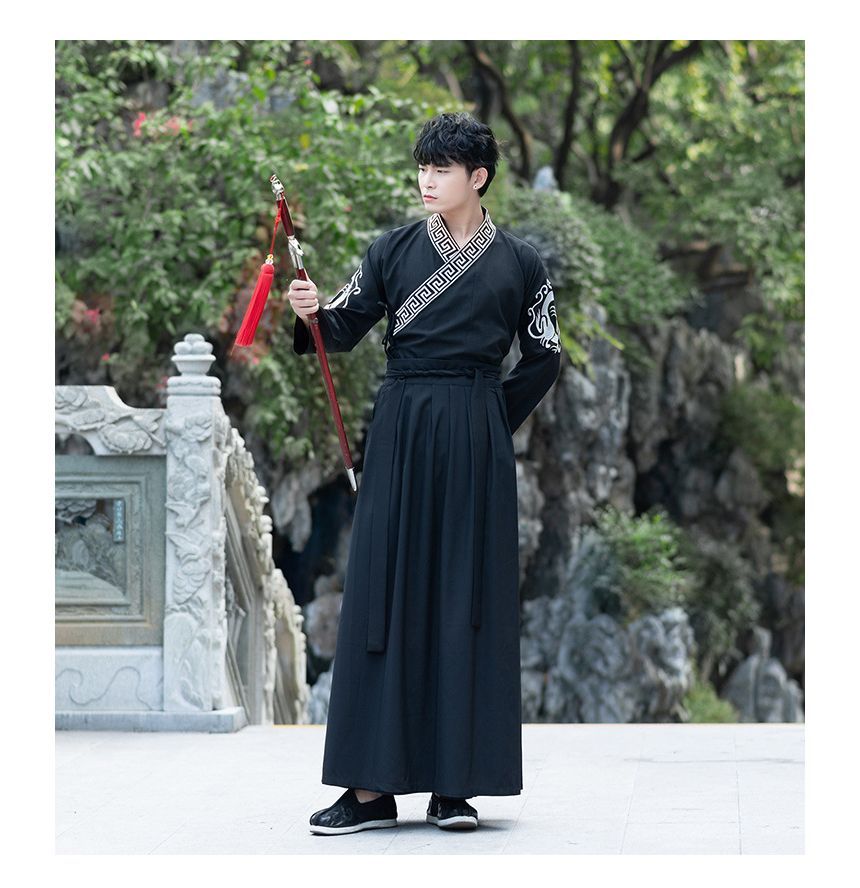 Embroidered Hanfu Costume Set