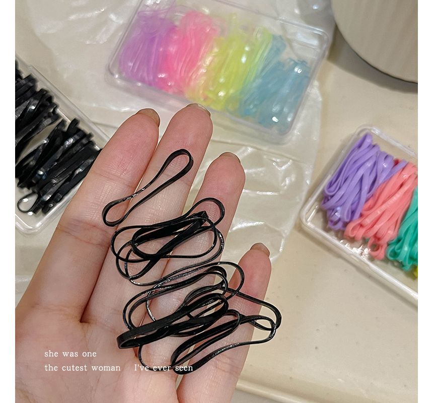 Set of 100: Disposable Hair Tie