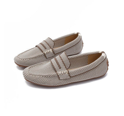 Plain Driving Loafers