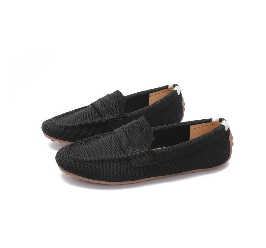 Plain Driving Loafers