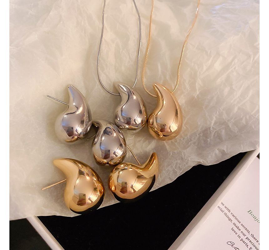 Waterdrop Ear Stud / Necklace