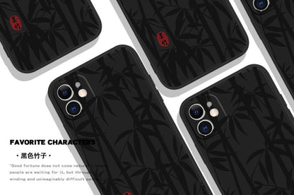 Bamboo Print Phone Case