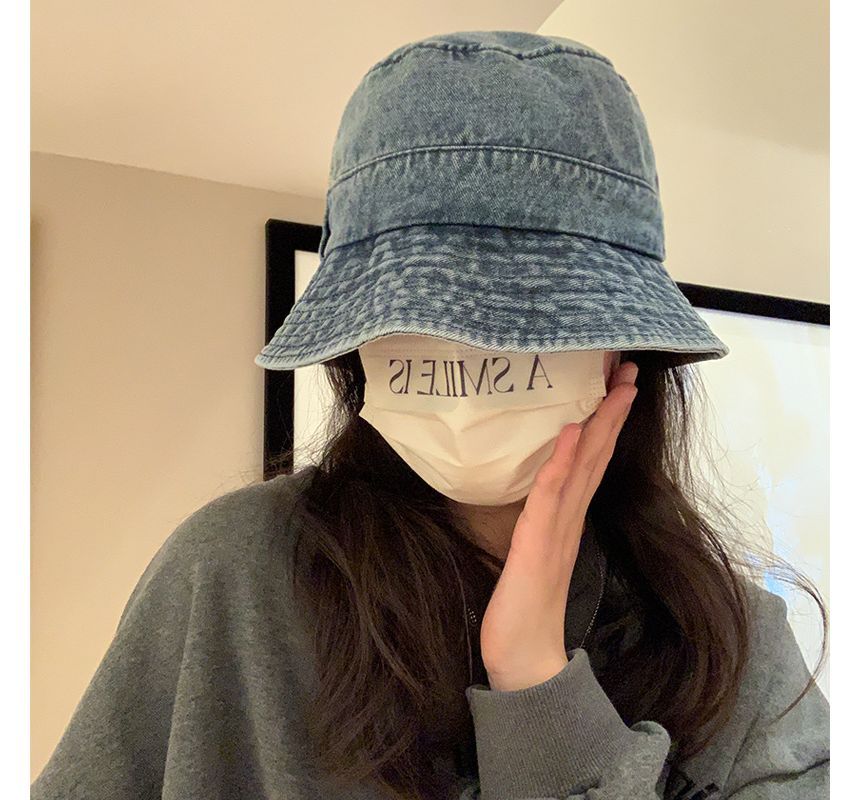 Denim Bucket Hat