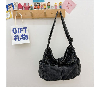 Denim Crossbody Bag