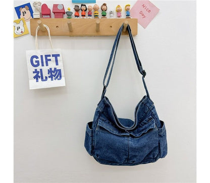 Denim Crossbody Bag