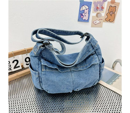 Denim Crossbody Bag
